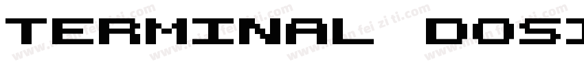 Terminal Dosis字体转换
